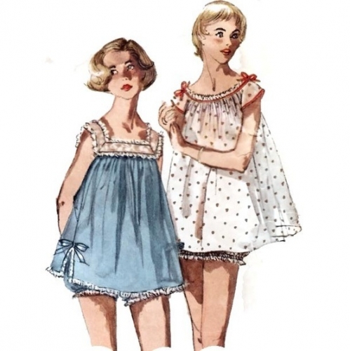 Baby doll pajamas