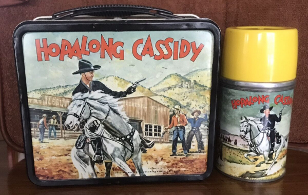 Hopalong Cassidy lunchbox and thermos