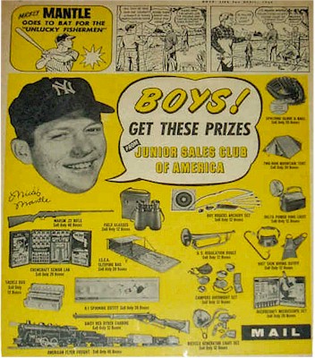 Junior Sales Club of America ad
