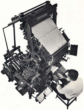 Linotype machine