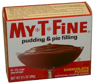 My-T-Fine pudding