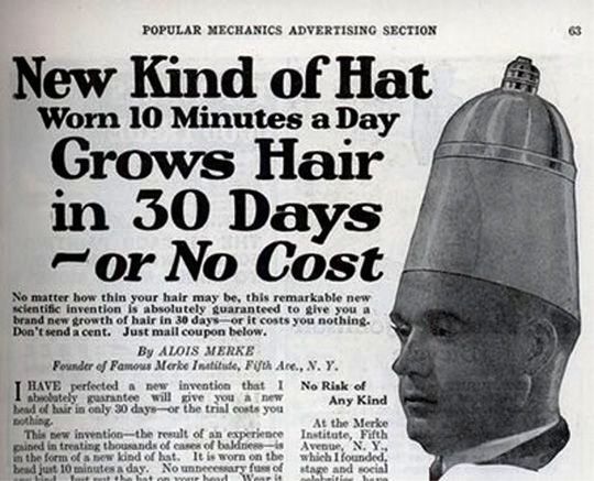 19 hair growing hat