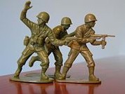 Plastic army men