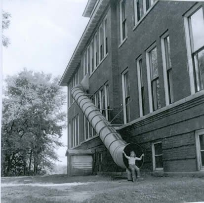 Fire Escape Slides