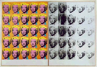 'Marilyn Diptych' by Andy Warhol
