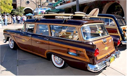 Woody station wagon