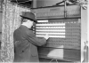 Mechanical pull-lever voting booths