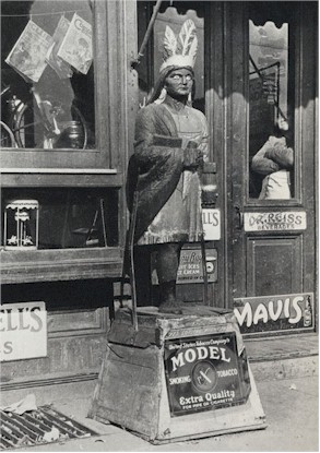 Cigar store Indian