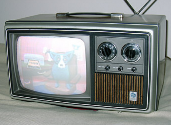 GE Portacolor TV