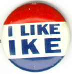 'I Like Ike' button