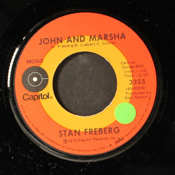 John and Marsha record label