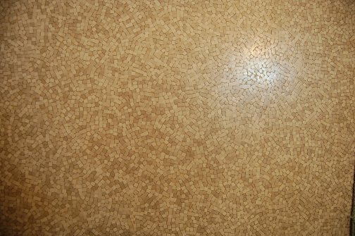 Linoleum floor covering
