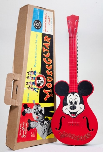 Mickey Mouse Club guitar, 1958