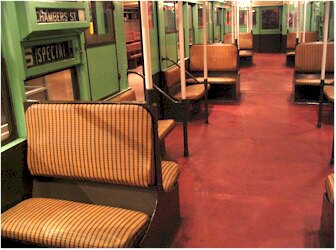 Old NY subway cars