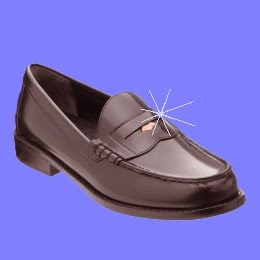 Penny loafers