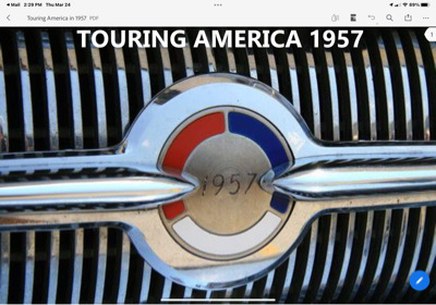 touring America in 1957