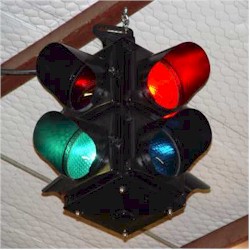 Two-color traffic signals