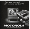 Motorola remote control TV